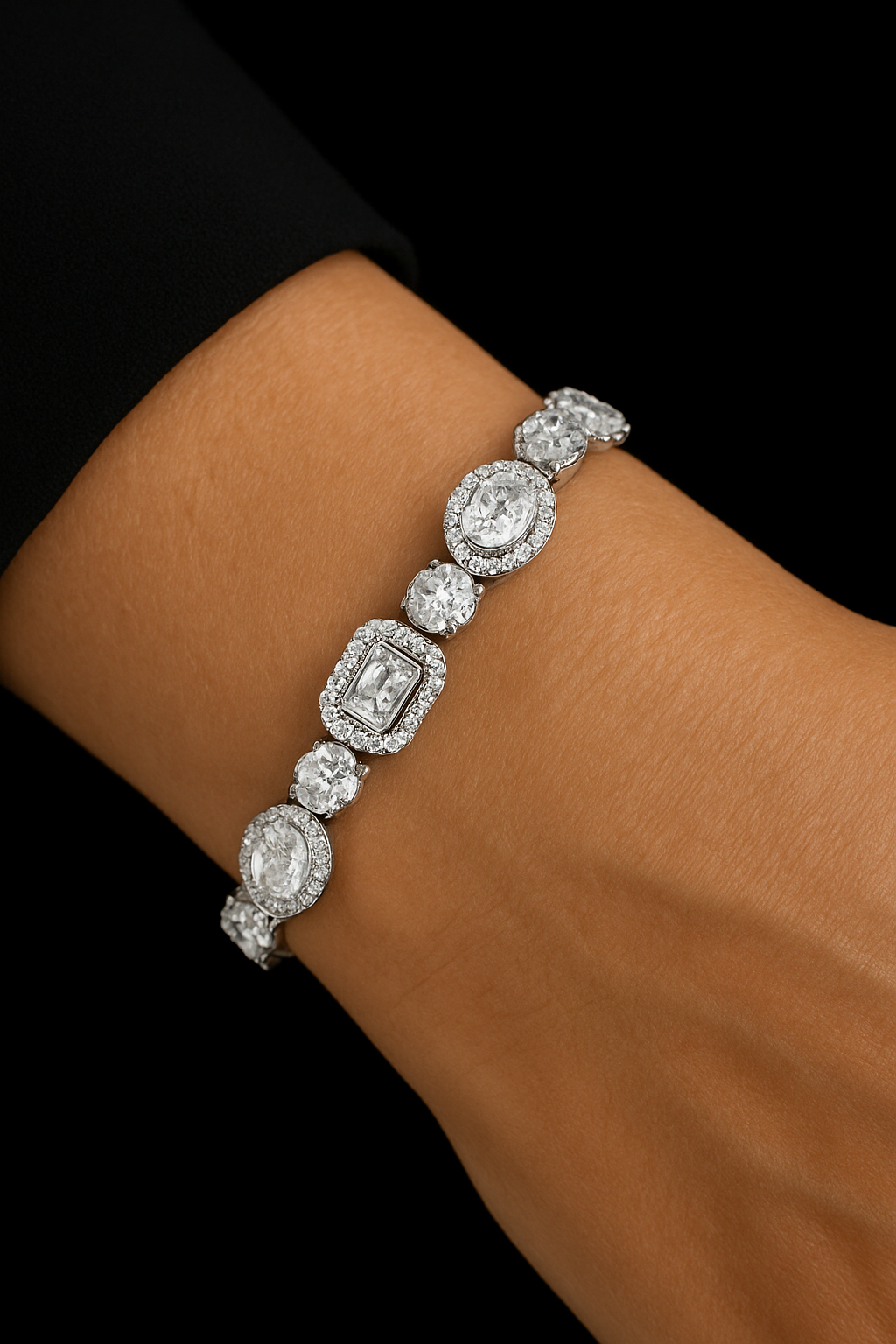 Bracelet cubique Orluxes argent 925